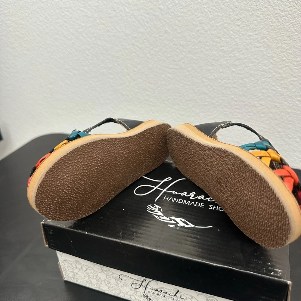 Huarache Girls‎ Handmade Mexican Sandals Size: 7, NWB
